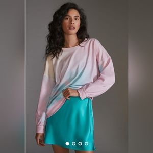 Anthropologie daily practice sweatshirt M